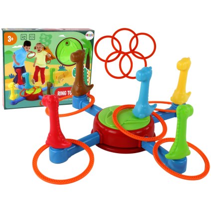 Dovednostní hračka Dinousauři Ringo 360°