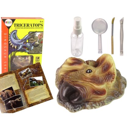 Edukační Sada Vykopávky Dinosaurů Triceratops
