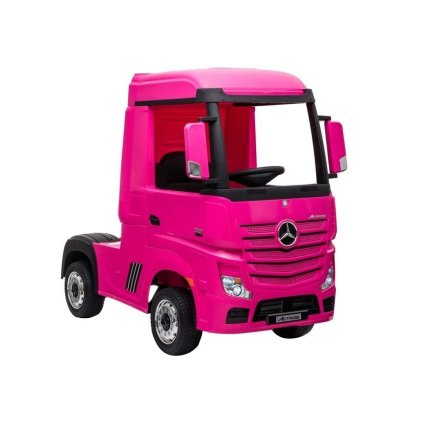 Elektrické Auto na Akumulátor Mercedes Actros Růžový 4x4