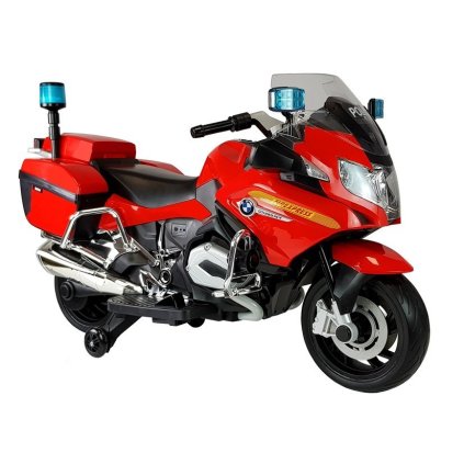 Elektrický Motocykl BMW R1200 Policie Červený