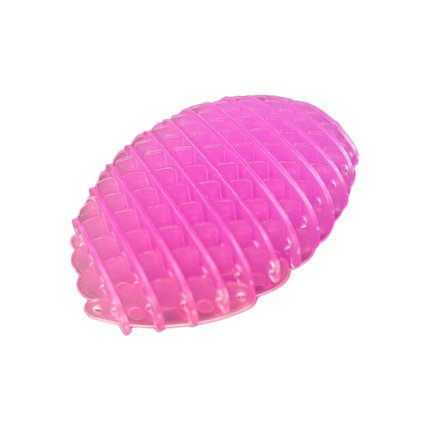 Fialová antistresová elastická senzorická hračka 5 cm