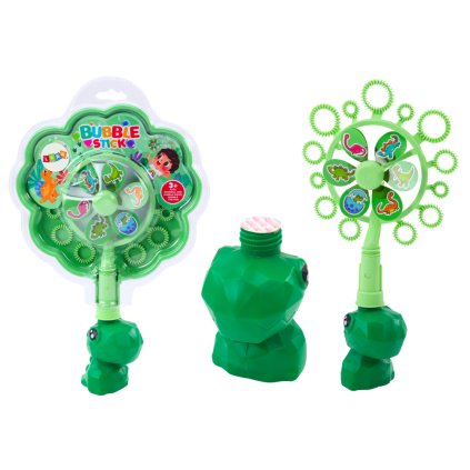 Generátor Bublinek Větráček Dinosaurus Zelený