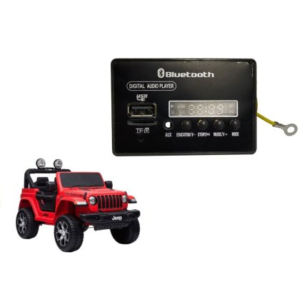 Hudební panel do auta na akumulátor DK-JWR555