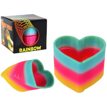 Ikonické Duhové Pero Srdce Uklidňující Gadget 6CM