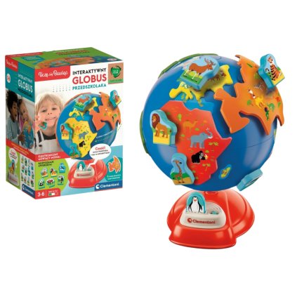 Interaktivní Globus pro Předškoláky Clementoni 50757
