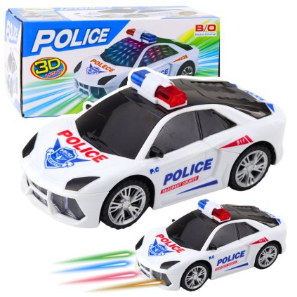 Interaktivní Policejní Auto se Světly a Zvuky