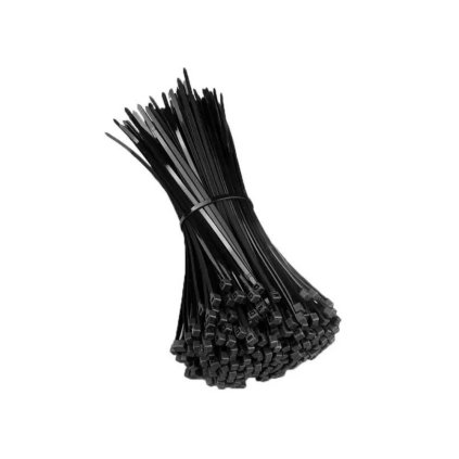 Kabelové stahovací pásky černé 100 ks 2,5x120 mm