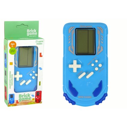 Kapesní Herní Konzole Brick Game Modrá