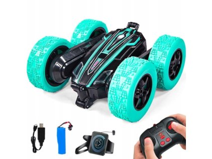 Kaskadérské Auto Twister Gesto Řízení Pilot Modrý