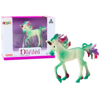 Kolekcionářská Figurka Malý Jednorožec Zelený 8 CM