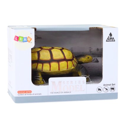 Kolekcionářská figurka želva plaz béžovo hnědá D