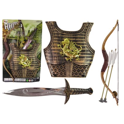 Kostým Samuraje Rytíře Set Luk Meč