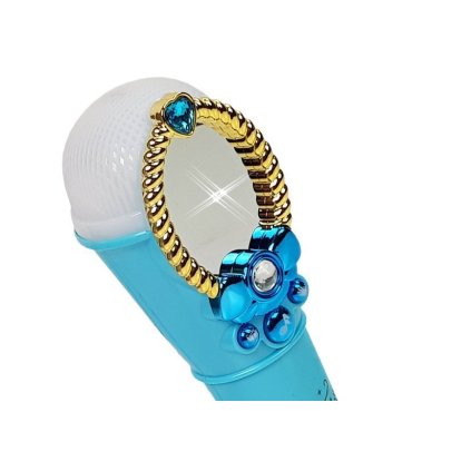 Kouzelný Zrcátkový Mikrofon s Modrým USB Osvětlením