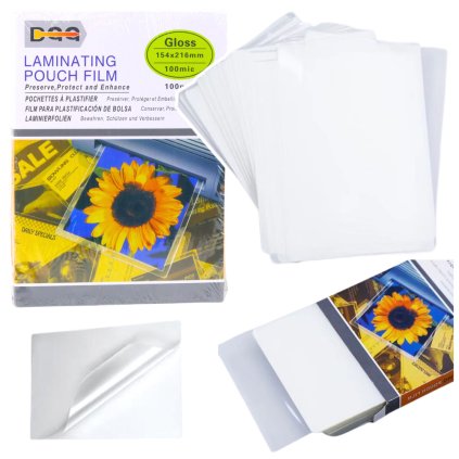 Lesklá Laminovací Fólie B6 154x216mm 100mic 100ks