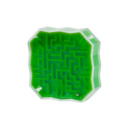 Logická Hra Bludiště s Kuličkou Zelená