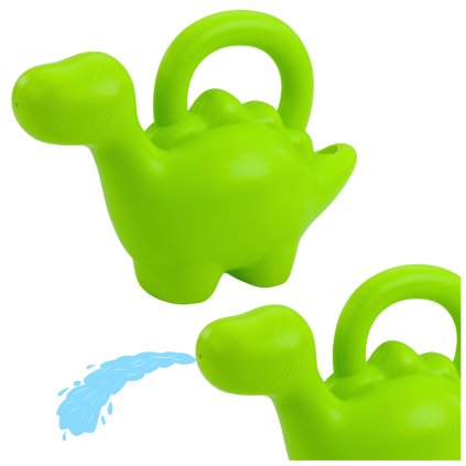 Malá Plastová Konev na Zalévání pro Děti Dinosaurus Zelená