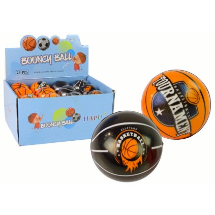 Míč Měkký 7 cm Černý Oranžový