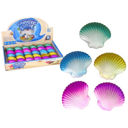 Mořská zvířata Rostoucí Magická Mušle 6 cm