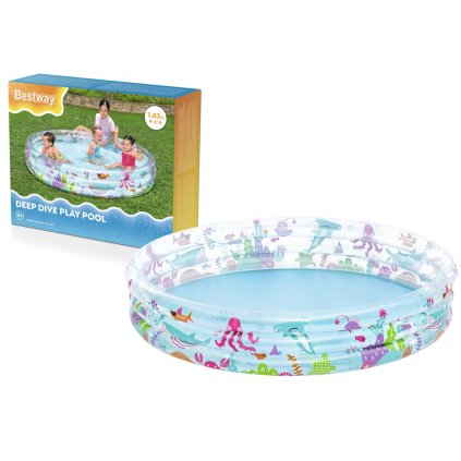 Nafukovací Bazén Mořský Svět 183 x 33 cm Bestway 51005