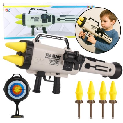 Obří Raketomet M202 s Pěnovými Střelami 68cm