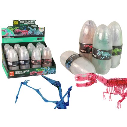 Otevírací Dinosauří Vajíčko Krystalická Figurína Náhodný Dinosaurus