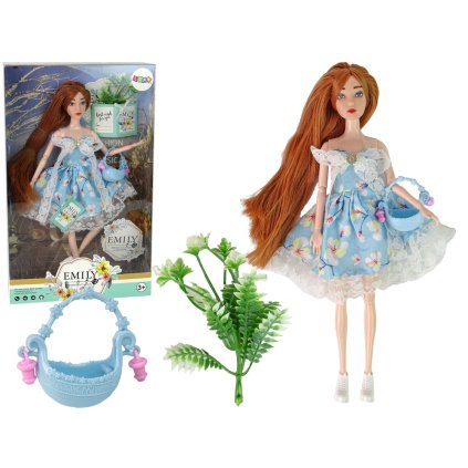 Panenka Pro Děti Emily Jarní Rezavé Vlasy Květiny