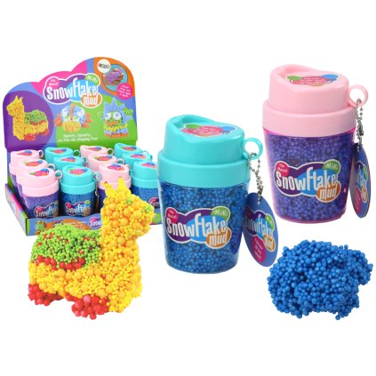 Pěnové Styroporové Kuličky v Kelímku Modré