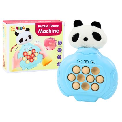 Pluszová konzole Pop-It Panda Skill Vibrationové Sensorium Hračka