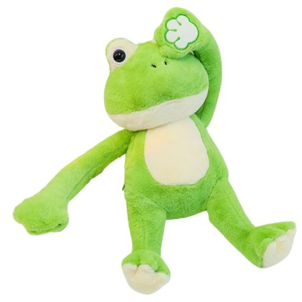 Plyšová Maskotka Mazlík Žába S Magnety Zelená 23cm