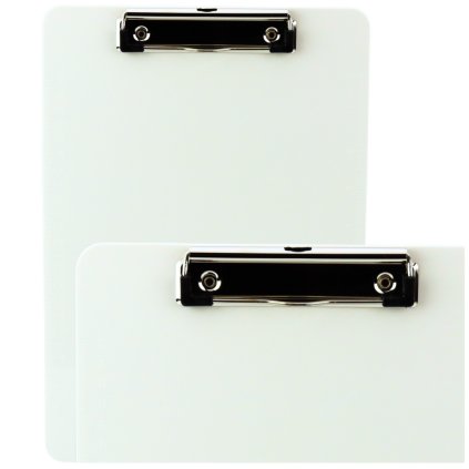 Podložka Deska s Klipem na Psací Míry A4 Plastová Bílá