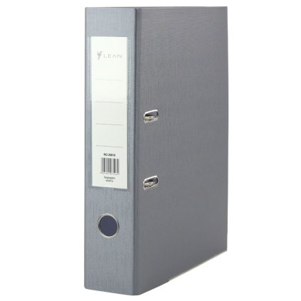 Pořadač Na Dokumenty A4/80mm Kování Pákový Mechanismus Stříbrný