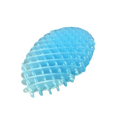 Průhledná Fidget Hračka Modrá Antistresová Barevná Elastická 5cm