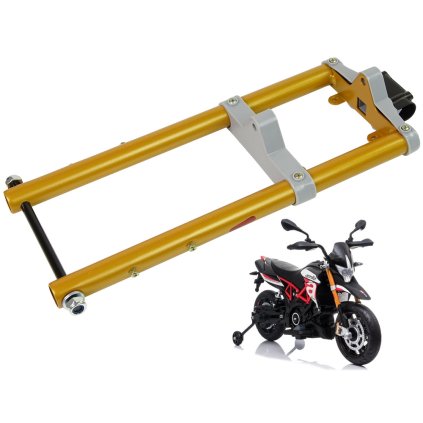 Přední vidlice s osou pro motocykl Aprilia A007