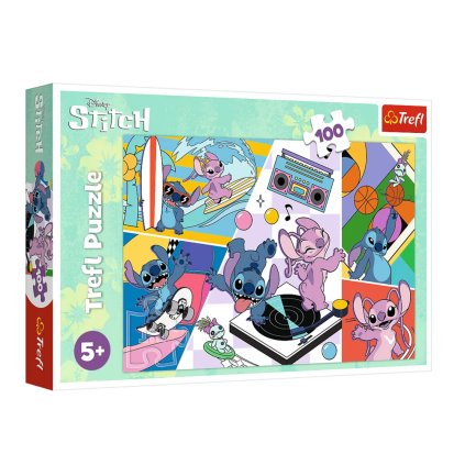 Puzzle - 100 - Vzpomínky Lilo a Stitch - Disney Lilo a Stitch Trefl 16473