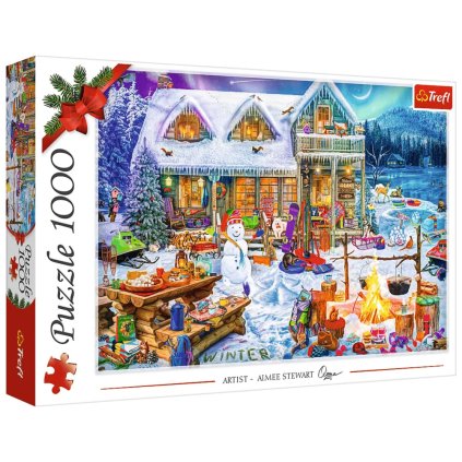Puzzle - 1000 XMAS - Zimní čas Trefl 10948