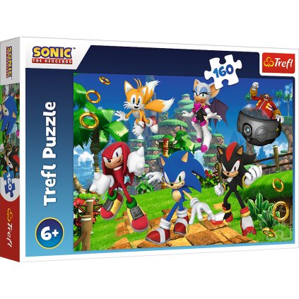 Puzzle - 160 - Sonic a přátelé Trefl 15421
