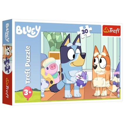 Puzzle - 30 - S Bluey je vždy veselo Trefl 18324
