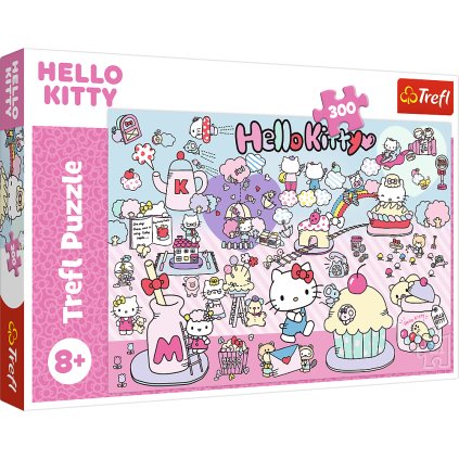 Puzzle - 300 - Poznej Svět Hello Kitty - Hello Kitty Trefl 23031