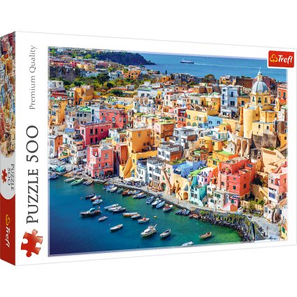 Puzzle - 500 - Procida, Kampánie, Itálie Trefl 37477