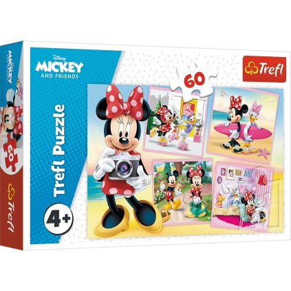 Puzzle - 60 - Roztomilá Minnie - Disney Minnie Trefl 17360