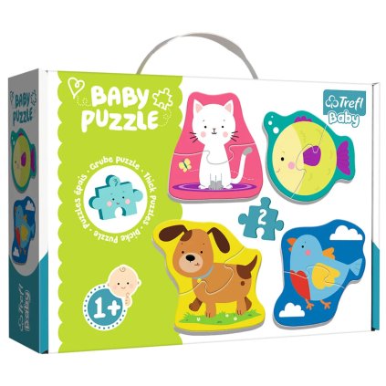 Puzzle - Baby Classic - Zvířátka Trefl 36074