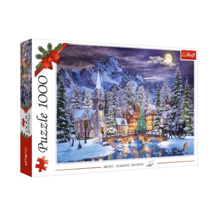 Puzzle 1000 dílků Vánoční Atmosféra Trefl 10629