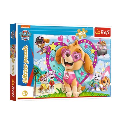 Puzzle 100dílků V Záři Skye Trefl 14818