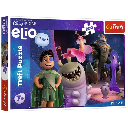 Puzzle 200 - Elio ve vzdálené galaxii - Disney Elio Trefl 13332