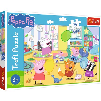 Puzzle 24 Maxi - Krásná Peppa - Prasátko Peppa Trefl 14367