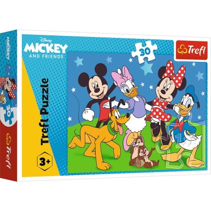 Puzzle 30 - Myší příběhy - Disney Standardní postavy Trefl 18309