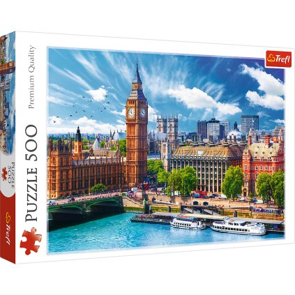 Puzzle 500 ks Sluneční Londýn - Trefl 37329