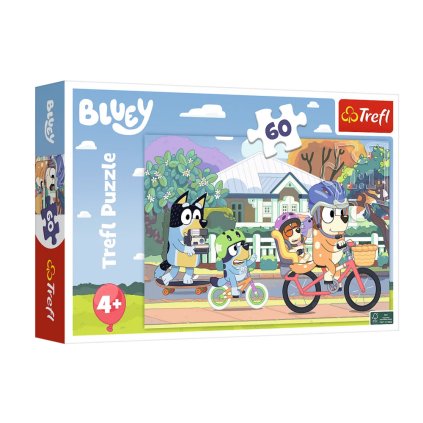 Puzzle 60dílků Veselý Bluey Trefl 17384
