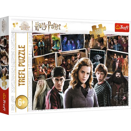 Puzzle Harry Potter 160 dílků - Harry Potter a přátelé, Trefl 15418