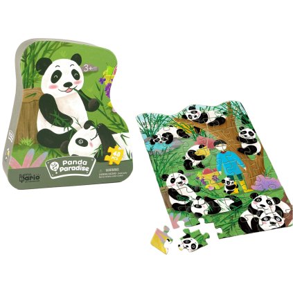 Puzzle Panda Bambusový Les 48 Dílů
